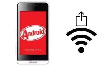 Como gerar um código QR com a senha Wifi em um Solone SL-KA4 Plus