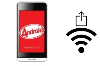 Como gerar um código QR com a senha Wifi em um Solone SL-KA4