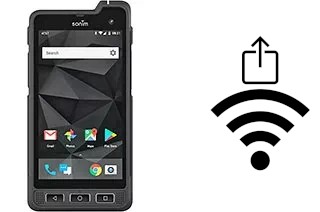 Como gerar um código QR com a senha Wifi em um Sonim XP8