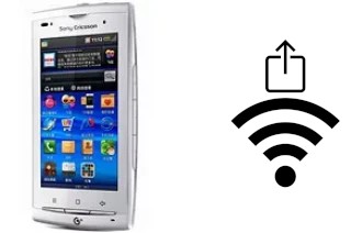 Como gerar um código QR com a senha Wifi em um Sony Ericsson A8i