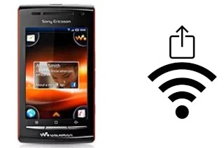 Como gerar um código QR com a senha Wifi em um Sony Ericsson W8