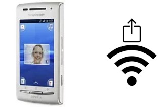 Como gerar um código QR com a senha Wifi em um Sony Ericsson Xperia X8