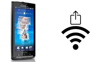 Como gerar um código QR com a senha Wifi em um Sony Ericsson Xperia X10