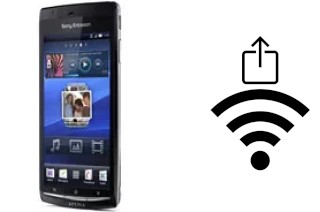 Como gerar um código QR com a senha Wifi em um Sony Ericsson Xperia Arc