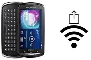 Como gerar um código QR com a senha Wifi em um Sony Ericsson Xperia pro