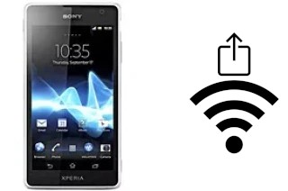 Como gerar um código QR com a senha Wifi em um Sony Xperia GX SO-04D