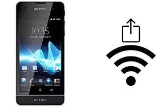 Como gerar um código QR com a senha Wifi em um Sony Xperia SX SO-05D