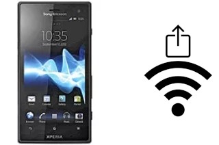 Como gerar um código QR com a senha Wifi em um Sony Xperia acro HD SOI12