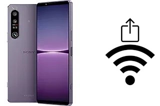 Como gerar um código QR com a senha Wifi em um Sony Xperia 1 IV