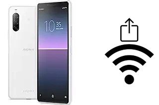 Como gerar um código QR com a senha Wifi em um Sony Xperia 10 II