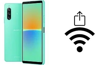 Como gerar um código QR com a senha Wifi em um Sony Xperia 10 IV