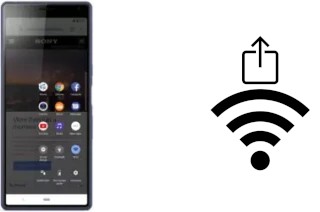 Como gerar um código QR com a senha Wifi em um Sony Xperia 10 Plus