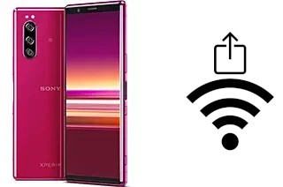 Como gerar um código QR com a senha Wifi em um Sony Xperia 5