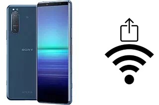 Como gerar um código QR com a senha Wifi em um Sony Xperia 5 II