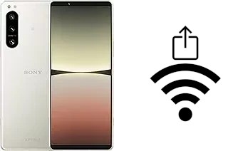 Como gerar um código QR com a senha Wifi em um Sony Xperia 5 IV