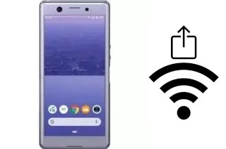 Como gerar um código QR com a senha Wifi em um Sony Xperia Ace