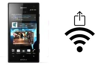 Como gerar um código QR com a senha Wifi em um Sony Xperia acro S