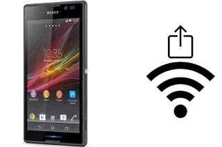 Como gerar um código QR com a senha Wifi em um Sony Xperia C