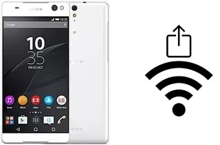 Como gerar um código QR com a senha Wifi em um Sony Xperia C5 Ultra Dual