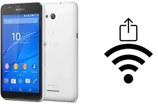 Como gerar um código QR com a senha Wifi em um Sony Xperia E4g