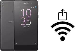 Como gerar um código QR com a senha Wifi em um Sony Xperia E5