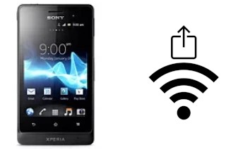 Como gerar um código QR com a senha Wifi em um Sony Xperia go