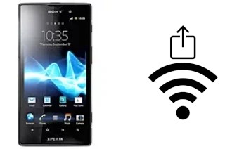 Como gerar um código QR com a senha Wifi em um Sony Xperia ion HSPA