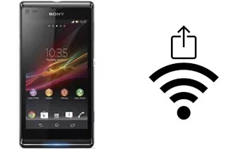 Como gerar um código QR com a senha Wifi em um Sony Xperia L