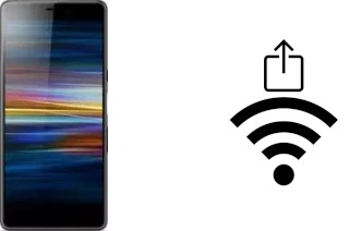 Como gerar um código QR com a senha Wifi em um Sony Xperia L3