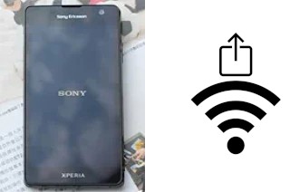 Como gerar um código QR com a senha Wifi em um Sony Xperia LT29i Hayabusa