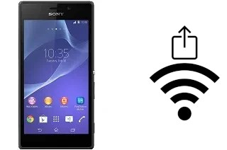 Como gerar um código QR com a senha Wifi em um Sony Xperia M2 Aqua