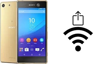 Como gerar um código QR com a senha Wifi em um Sony Xperia M5