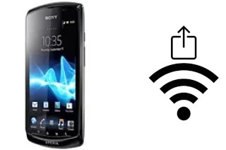 Como gerar um código QR com a senha Wifi em um Sony Xperia neo L