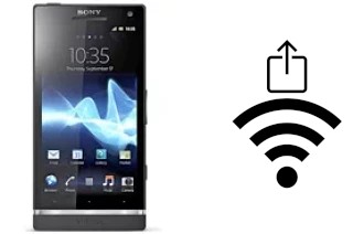 Como gerar um código QR com a senha Wifi em um Sony Xperia SL