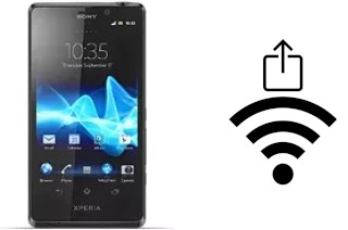 Como gerar um código QR com a senha Wifi em um Sony Xperia T