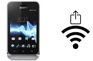 Como gerar um código QR com a senha Wifi em um Sony Xperia tipo dual