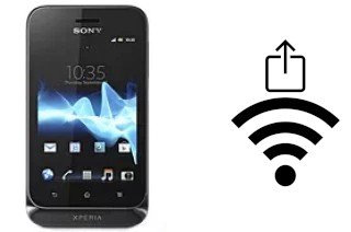 Como gerar um código QR com a senha Wifi em um Sony Xperia tipo