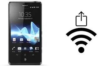 Como gerar um código QR com a senha Wifi em um Sony Xperia T LTE