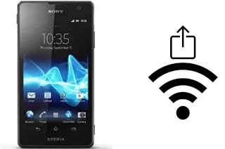 Como gerar um código QR com a senha Wifi em um Sony Xperia TX