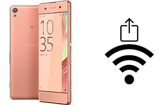 Como gerar um código QR com a senha Wifi em um Sony Xperia XA Dual