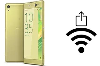 Como gerar um código QR com a senha Wifi em um Sony Xperia XA Ultra