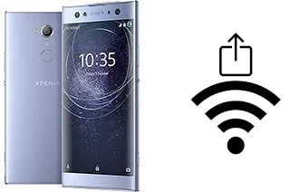 Como gerar um código QR com a senha Wifi em um Sony Xperia XA2 Ultra