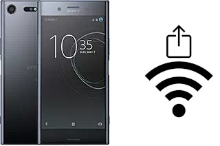 Como gerar um código QR com a senha Wifi em um Sony Xperia XZ Premium