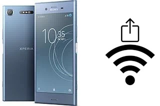 Como gerar um código QR com a senha Wifi em um Sony Xperia XZ1