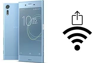 Como gerar um código QR com a senha Wifi em um Sony Xperia XZs