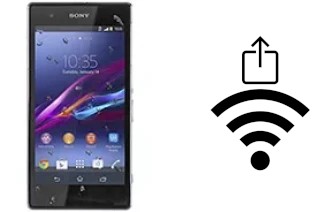 Como gerar um código QR com a senha Wifi em um Sony Xperia Z1s