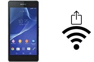 Como gerar um código QR com a senha Wifi em um Sony Xperia Z2a