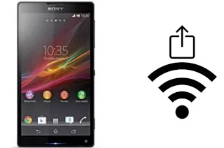 Como gerar um código QR com a senha Wifi em um Sony Xperia ZL