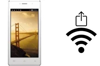 Como gerar um código QR com a senha Wifi em um Spice Mi-449 3G