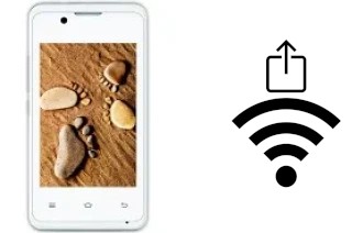 Como gerar um código QR com a senha Wifi em um Spice Smart Flo 358 (Mi-358)